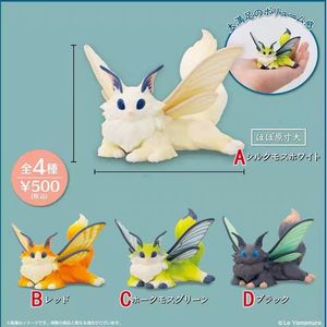 Action Figurines SK Japon Gashapon Assemblage Jouets Kawaii Figure Papillon Catsilkworm Moth Chat Ornement Dessin Animé Pvc Bureau Décorer 230724