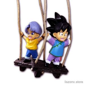 Action Toy Figures Son Goku et Trunks Son Goten Swing Anime Actions Figures Modèle Modèle de recru