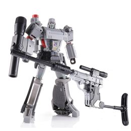 Figuras de juguete de acción Transformación Galvatron Megotroun Mgtron H9 Modelo de pistola G1 Mini Pocket Warrior Figura de acción Modelo de robot Juguetes deformados Regalos para niños 230726