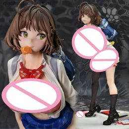 Action Toy Figures Transformation Toys Robots 26cm Pink Charm Hayasaka Yu 1/6 Anime Sexy Girl PVC Personnage Statue Adult Series Model Doll Gift