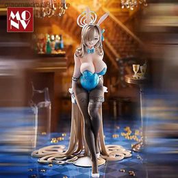 Action Toy Figures Transformation Toys Robots 29cm Rabbit Girl Sexy Figma # 567 Personnage d'anime Blue Profil One Nose Asuna Shiroko Adult Collective Model Doll