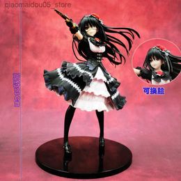 Action Toy Figures Transformation Toys Robots Date A Live Nightmare Tokisaki Kurumi Fantasia 30th Anniversary Edition 1/7 Scale Sexy PVC Picture Model 23cm