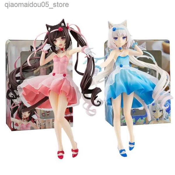 Acción Figuras de juguetes Transformación Juguetes Robots 18 cm Nekopara Anime Personaje Pop-Up Desfile Neko Works Sexy Girl PVC Acción Modelo coleccionable Toy Childrens regalo