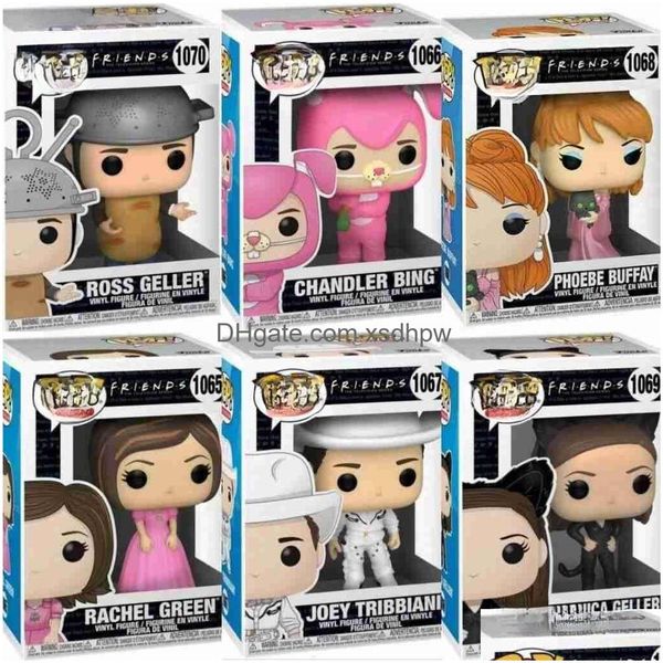 Figuras de juguete de acción Serie de televisión Pop Friends Of The Six 1070 1065 1066 1067 1068 1069 T230607 Drop Delivery Toys Regalos Dhxv1