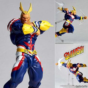 Action Figurines Vicootor 19cm Original Véritable Kaiyodo Mon Héros Académie Yagi Toshinori PVC Action Figure Jouets Modèle Poupée Pour Cadeau D'anniversaire T230105