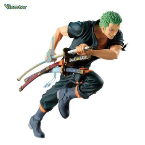 Figurines d'action Vicootor Original véritable une pièce nouveau théâtre limité Roronoa Zoro Ichiban récompense PVC figurine modèle jouets cadeaux d'anniversaire T230105