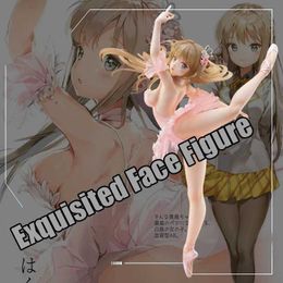 Actie speelgoedfiguren Wave Dream Tech Avian Romance Pink Label 5 Swan Girl PVC Actie Figuur Anime Sexy Girl Collection Model Doll Toys Gift Y240425ACNY