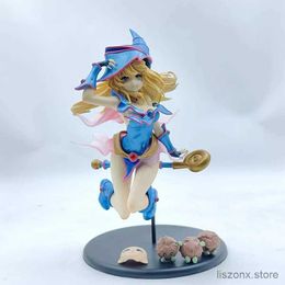 Figures de jouets d'action Yu-Gi-Oh!Dark Magician Girl Action Figure Magi Arts Maké Maboté des périphériques Toy Collection de statues Cadeaux pour les jouets de décoration pour enfants