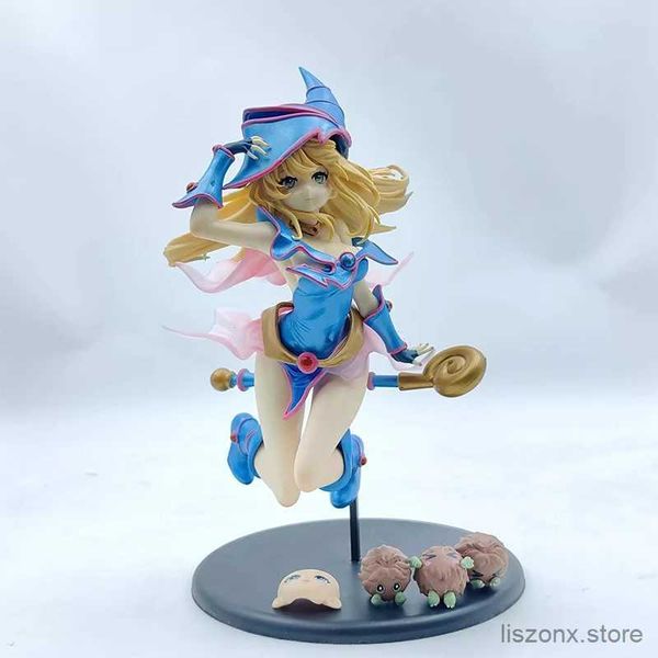 ¡Figuras de juguete de acción yu-gi-oh!Figura de acción de la niña de la niña oscura Magi Arts Made Hold Toy Perifherals Colección Estatua de la colección para juguetes de decoración para niños