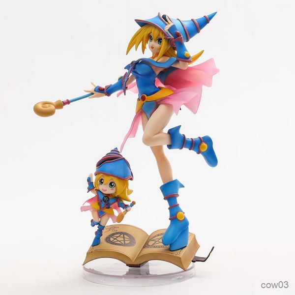 Figurines d'action Yugioh Dark Magician Girl avec Mini Figure Modèle Collection Cadeau Décoration Figurine R230821