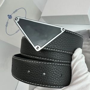 Active Litchi Great hommes or Triangle boucle mode classique en cuir véritable 40MM AAA ceintures pour femmes ceinture de créateur