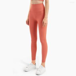 Pantalon actif Aersem taille haute Yoga Leggings de sport à sensation nue Fitness course à pied femmes vêtements de sport énergie Leggins avec entraînement de poche