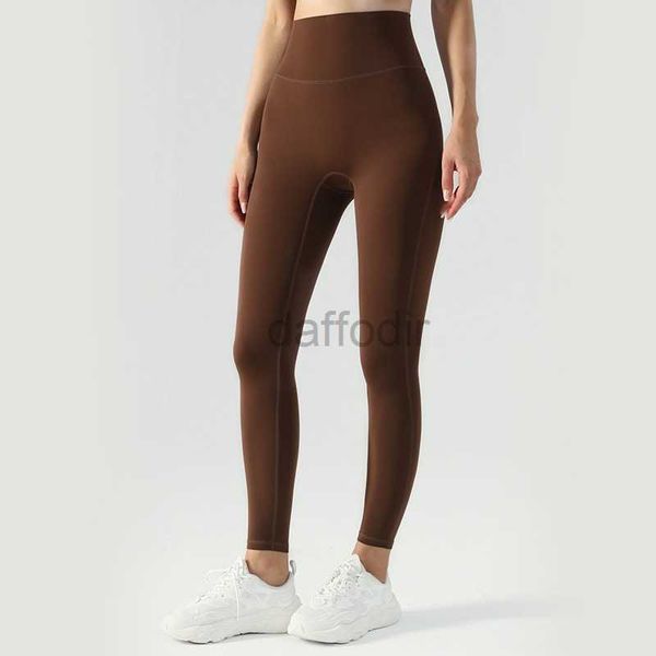 Active Pants AL-008 Pantalon de yoga taille haute pour femme push ups fitness leggings doux et élastique exercice de levage de la hanche entraînement de course 240308