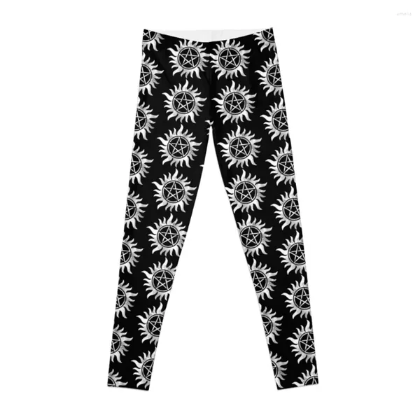 Pantalon actif Anti-Possession Sigil-Leggings blancs Harem Legging Sexy femme haut de sport femme