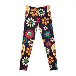 Calça Active Catrina Flowers Leggings Yoga Pant Women Harem Sports Woman Legins For