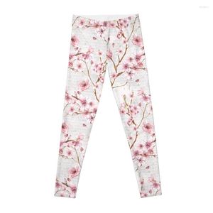 Active Pants Cherry Blossom Romance Collection Legging Femme Sportive
