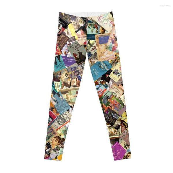 Active Pants Covers Of Jane Austen Leggings Pantalones de mujer para gimnasio