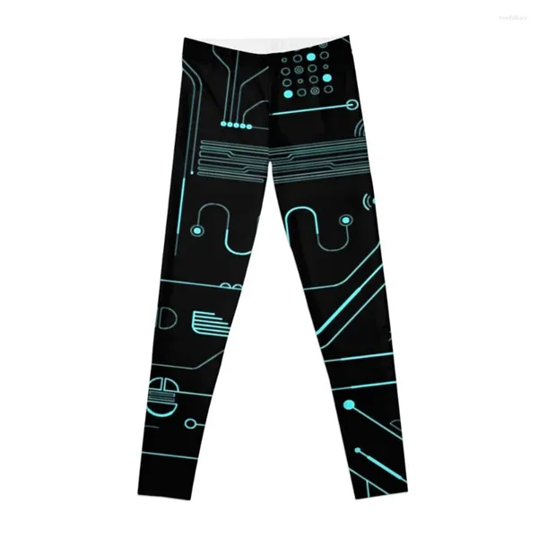 Pantalon actif matrice numérique Gamer UV noir lumière Leggings femme Push-up Leggins moulant femme Sport Legging femme