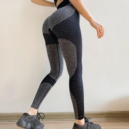 Actieve broek mode naadloze gebreide heup yoga dames gym sport run vocht wicking fitness sexy billen strakke leggings