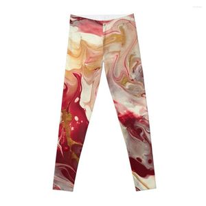 Active Pants Garnet Gold Pour Leggings Femme Sports Gym Femme Femme