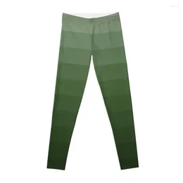 Pantalon actif dégradé - Olive Leggings Sport Sports pour Push Up Golf Wear Femmes