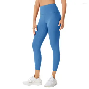 Pantalon actif taille haute nu sentiment Leggings Push Up Sport femmes Fitness course Yoga élastique sans couture Gym fille Legging