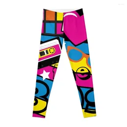 Pantalon actif j'aime les années 80!Cool Culture Culture Cadeaux Leggings Exercice Vêtements pour les femmes Push Up Womens