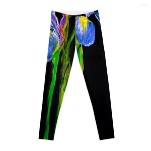 Actieve broek Iris Study - Encaustic Wax-legging Sportkleding voor sportschool Gymkleding Dames Joggingbroek Dames