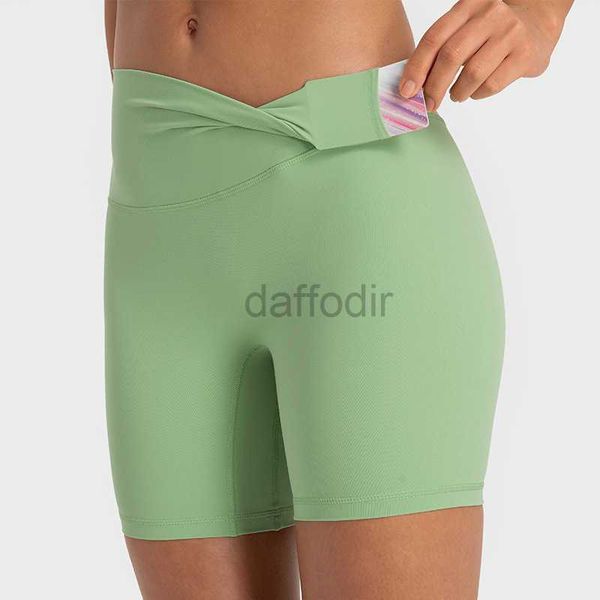 Pantalon actif L-80 short de yoga taille haute Nake Feeling No T-Line pantalon serré élastique Leggings femmes sport pantalons chauds tenues atheltiques vêtements de sport mince 240308