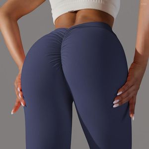 Pantalon actif LANTECH femmes Leggings de gymnastique Yoga vêtements de sport sans couture hanches extensibles pousser Squat exercice Fitness vêtements de sport