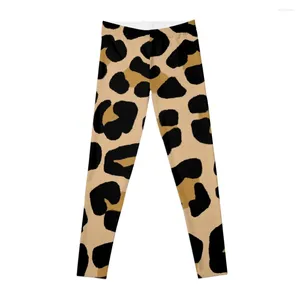 Pantaloni attivi Stampa grande con macchie di leopardo Leggings Harem Abbigliamento sportivo da palestra Donna Set sportivo da donna