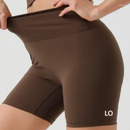 Pantalon actif LO levage des hanches et serrage du ventre en trois parties pour le sport des femmes sans lignes gênantes taille haute Yoga serré