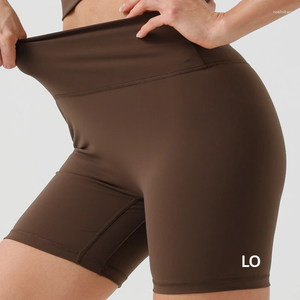 Pantalon actif lo le levage de la hanche et le resserrement du ventre trois parties pour les sports féminins sans lignes maladroites yoga serré à taille haute