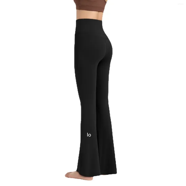 Pantalon actif lo Soft Yoga Pant élastique Fitness Femme Sports High Waist Trumpet Legging
