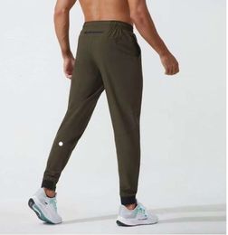 Active Pants Lu Womens Ll Jogger Long Sport Yoga Outfit Séchage Rapide Cordon De Serrage Poches De Sport Pantalon De Survêtement Pantalon Hommes Casual Taille Élastique Fitness warm06