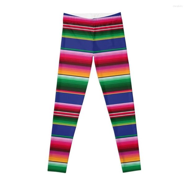 Active Pants Mexican Serape Designs Leggings Leginsy Push Up Femme Vêtements Sports Femme