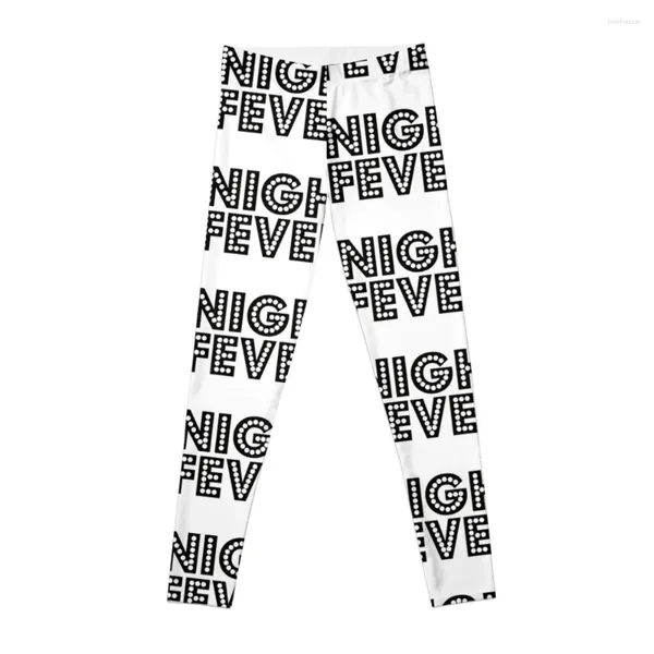 Pantalons actifs Night Fever Gift Leggings Leggins For Women Training Legging Sport Womens