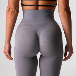 Actieve broek NVGTN Contour 2.0 naadloze legging Zachte trainingslegging Fitnessoutfits Yoga Hoge taille Gymkleding Spandex