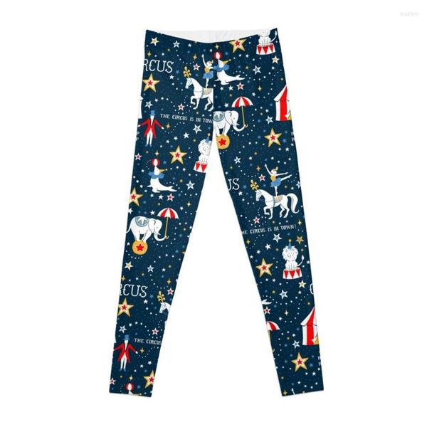 Active Pants Retro Circus Leggings Femme Yoga Femme Gym