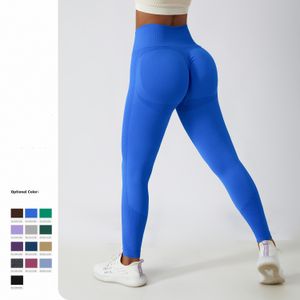 Pantalon actif Leggings de Yoga côtelés femmes collants de Sport sans couture Sport Femme gymnastique Push Up Leggins entraînement Fitness vêtements de Sport