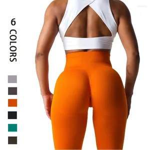 Pantalons actifs Leggings sans couture femmes Fitness Gym entraînement femme vêtements de Sport collants Scrunch vêtements pour pantalon de Yoga