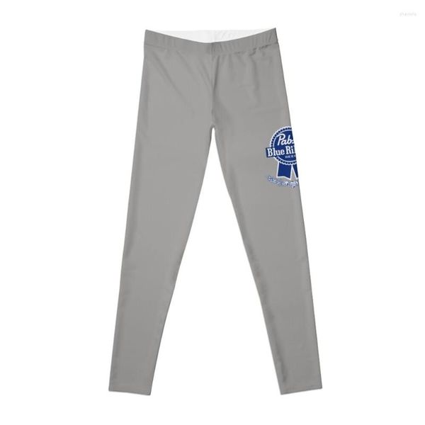 Pantalones activos que venden Pabst Blue Ribbon Logo Leggings Yoga Mujer Push Up