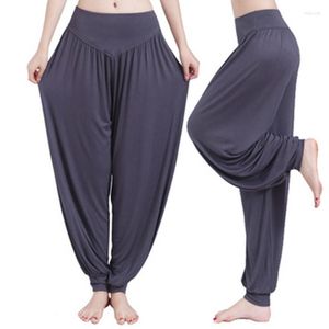 Pantalons actifs printemps automne Modal Yoga fermé lanterne danse vêtements pantalons en plein air Taiji Gym Fitness vêtements Sport femmes