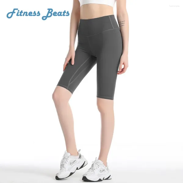 Pantalon actif printemps d'été de yoga à cinq points cyclisme des vêtements pour femmes respirant legging de gym