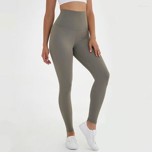Pantalon actif Super taille haute pleine longueur Sport athlétique Fitness Leggings femmes Squat Proof entraînement Gym Yoga collants entrejambe 27 ''
