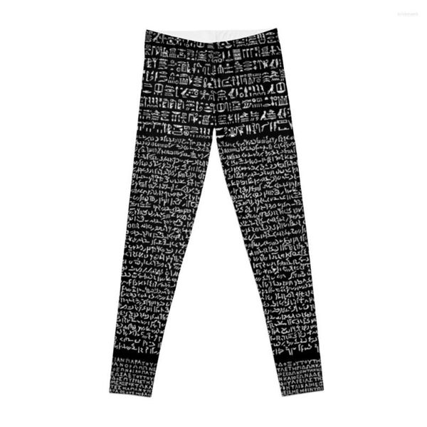 Active Pants The Rosetta Stone Leggings ajustados para mujer, conjunto deportivo para mujer, gimnasio para mujer