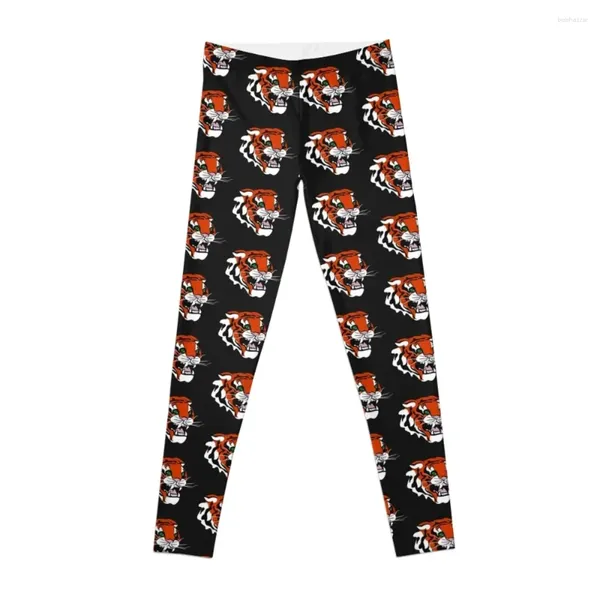 Pantalon actif Tiger Wild Print Leggings Animal Gym Womans Legging augmente les buwomens