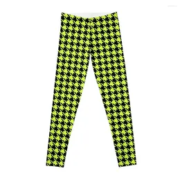 Pantalones activos TWICE - Fancy Chaeyoung Outfit Houndstooth Vestido de neón Leggings Mujer Ropa deportiva Ropa Fitness Mujer