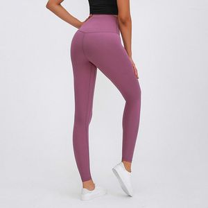 Pantalon actif femme SUPER HIGH RISE Yoga dos taille Sports beurre doux Fitness contrôle du ventre Gym Sport Legging entrejambe