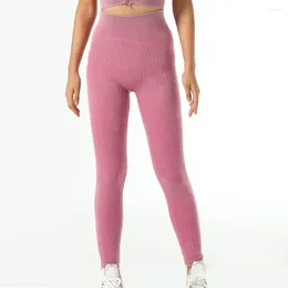 Pantaloni attivi Donna Pantaloni a vita alta Vita alta Vita alta Controllo della pancia Yoga Compressione skinny con sollevamento del sedere per